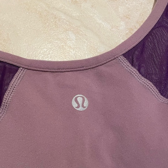 Vintage LULULEMON ATHLETICA Purple TANK Top
size 8-10 Large - Picture 4 of 6